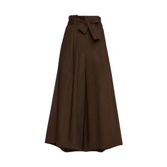 Simona Corsellini Donna, Pantaloni, Marrone, S, new