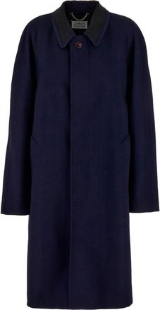 Maison Margiela Mujer, Abrigos, Azul, Talla: S