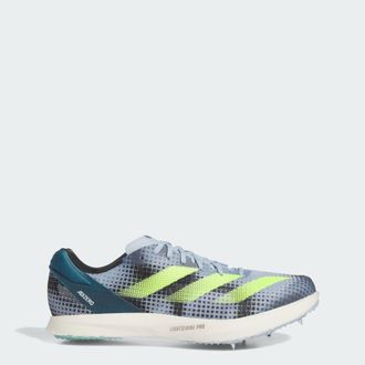 adidas adidas Performance Unisex Adizero Avanti Tyo Track and Field Lightstrike Shoes - Blue - Size UK 12.5