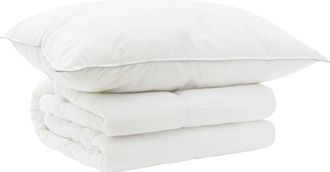 vidaXL Juego De Edred&oacute;n Y Almohada 2 Uds. 135x200 Cm Verano 140 Gsm Vidaxl