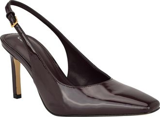 Calvin Klein Harbella Slingback Pump in Wine at Nordstrom, Size 6.5