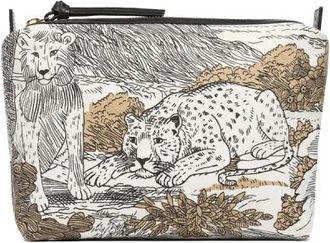Inou&iuml; Editions Trousse City Histoire - Dames - Clutches - Veelkleurig - ONE Size - Katoen - Tassen