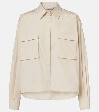 Max Mara Tenue cotton poplin shirt