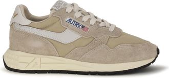 Autry Womens Sneakers Reelwind Low White White-White Pep Trainers White/white