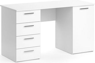 Vicco Escritorio Nico, Blanco, 137 x 60 cm Vicco