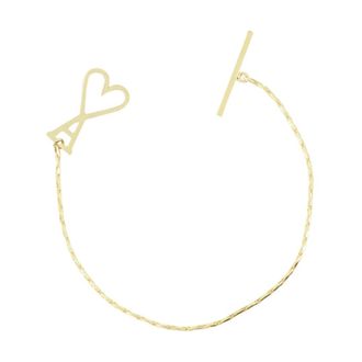 Ami Accessoires, unisex, Geel, S, Ketting Armband Unisex Mode Sieraden