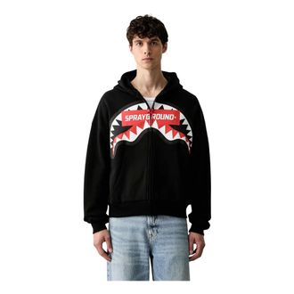 Sprayground Sprayground, Heren, Sweatshirts & Hoodies, Zwart, Maat: L Katoen
