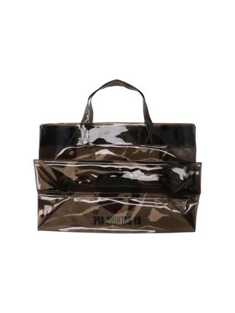 A Bathing Ape Transparent PVC Tote Bag - Black