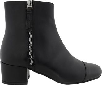 Bally Gracyn Leather Ankle Boots, Brand Size 36 ( US Size 5.5 )