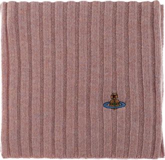 Vivienne Westwood Sciarpa Classica in Cashmere - - Accessories - unisex - Rosa - ONE SIZE