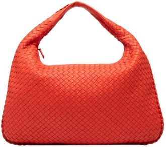 Bottega Veneta Pre-owned Shoulder Bags, female, Orange, Size: ONE SIZE Pre-owned Shoulder Bag