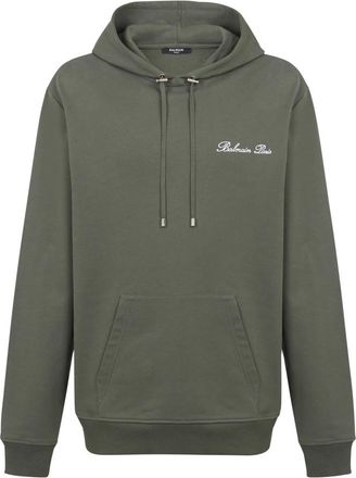 Balmain Hombre, Sudaderas, Verde, Talla: M