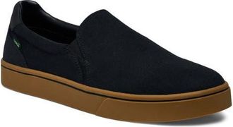 Sanuk Hava-Shoe Slip On in Black at Nordstrom, Size 14