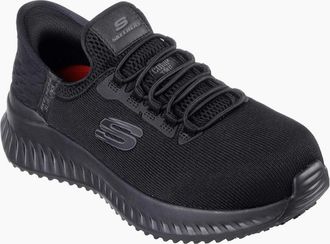 Skechers Womens Tilido Ombray Womens Trainers - Black - Size: 4