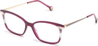 Carolina Herrera Optical Frame - Dames - Brillen - Rood - 53 MM - Accessoires