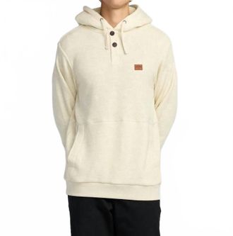 Billabong Hudson Pullover Hoodie In Oatmeal Heather