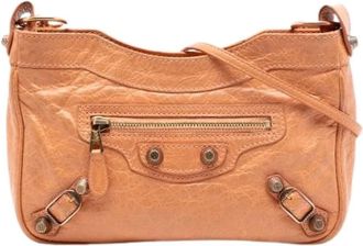 Balenciaga Pre-owned Cross Body Bags, female, Orange, Size: ONE SIZE Pre-owned Vintage Crossbody Bag