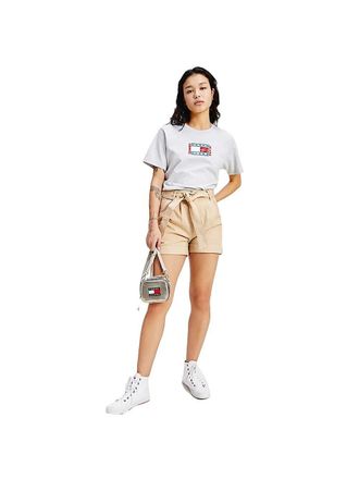Tommy Jeans Shorts Tommy Jeans Dames Logo badge