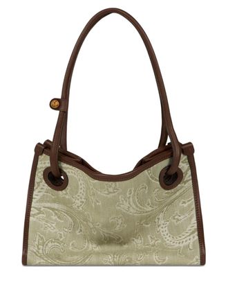 Etro small Eyes tote bag - Green