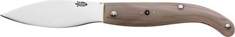 Coltellerie Berti Maremma Regional Leaf Knife, handle in bull horn tip