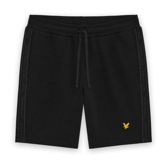 Lyle & Scott Jacquard Tape Shorts - Heren - Korte broeken - Zwart - Maat: M Katoen