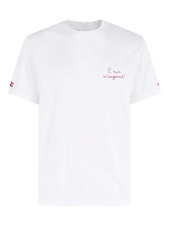 MC2 Saint Barth Arnott embroidered T-shirt - men - Cotton - M - White