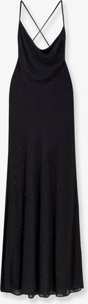 Pinko Vestito lungo Farro con strass - PINKO - gender_Woman