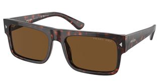 Prada PR A10S Polarized 17N01D Mens Sunglasses Tortoiseshell Size 59