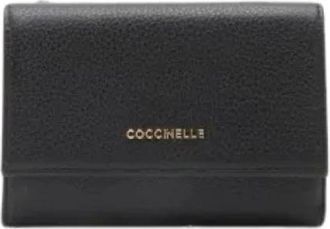 Coccinelle Portemonnee - Dames - Accessoires - Zwart - Maat: ONE Size Leer