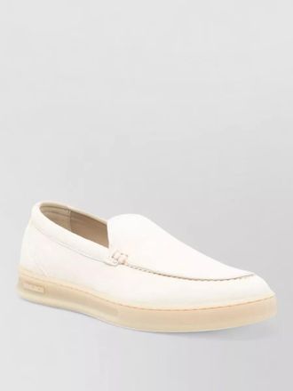 Woolrich double u leather slip on sneakers