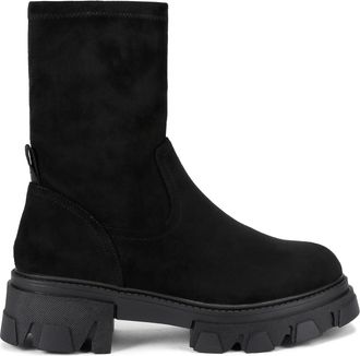 Carvela Womens Explorer Sock Boots - Black Fabric - Size UK 6