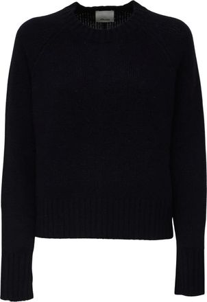 Allude Trui met ronde hals - Dames - Ronde hals truien - Blauw - M - Truien & Vesten