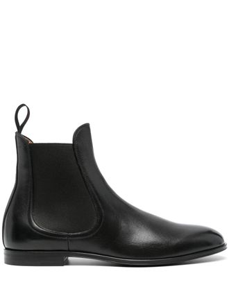 Bally Westminster Bootie in Leather wide foot morphology - Black