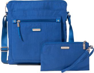 Baggallini Go Bagg Crossbody Bag with RFID Wristlet