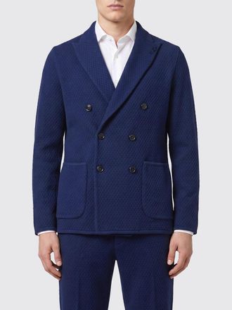 Lardini Blazer a doppiopetto in cotone