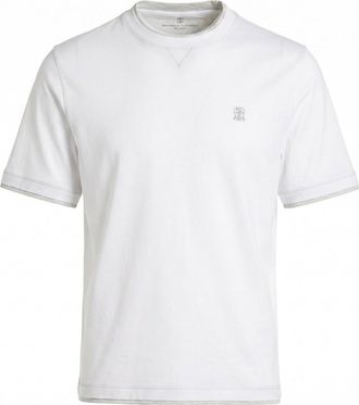 Brunello Cucinelli T-Shirt With Faux-Layering