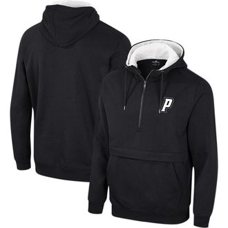 Colosseum Mens Colosseum Black Providence Friars Team Half-Zip Pullover Hoodie at Nordstrom, Size Small