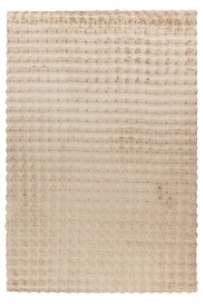 LALEE Hochwertiger Hochflor Design Teppich Harmony 800 - Beige