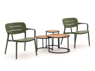 Forza Furniture Forza Pazzia/Mosi lounge balkonset 5-delig