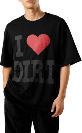 D.RT I Love Dirt Graphic T-Shirt in Stone at Nordstrom, Size Xx-Large