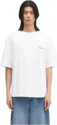 Fiorucci Candy Logo Relaxed Fit T-Shirt - Heren - T-shirts - Wit - XL - Katoen - Tops