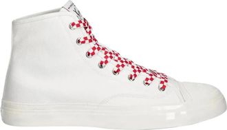 Kenzo Hoshi High-top Sneakers - Heren - Sneakers - Wit - 43 EU - Katoen - Schoenen