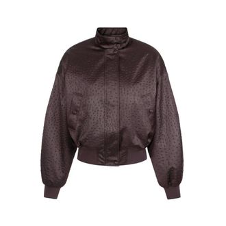Elisabetta Franchi Dames, Jassen, Bruin, Maat: M Taf