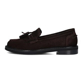 Stefano Lauran Schoenen, Dames, Bruin, 37 EU, Su&egrave;de, Bruine Su&egrave;de Loafers voor Dames