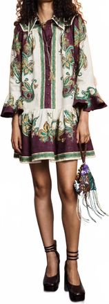 Alemais Ruthie Mini Dress In White
