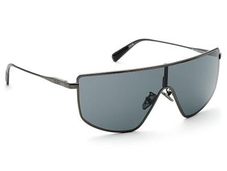 Quay Entourage Fashion Sunglasses Gunmetal/Black, Acetate/Metal Frames