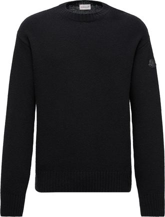 Moncler Moncler Wool & Cashmere Blend Sweater, Men, Black, Size: 3xl