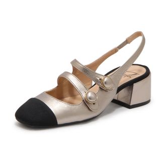 Roberto Festa Milano Pumps, female, Yellow, Size: 10 US Tiglio Arianna Sling-back