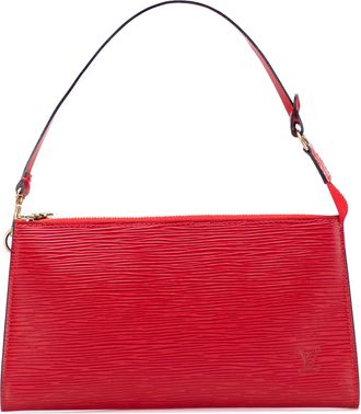 Louis Vuitton Pre-owned Womens Epi Pochette Handbag - Red Leather - One Size
