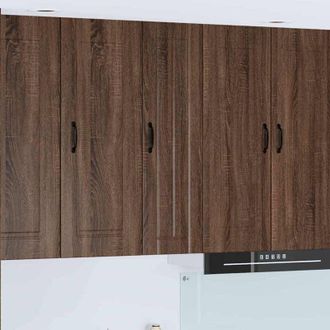 vidaXL vidaXL Mobile da cucina Rovere Marrone 30 x 31 x 100 cm